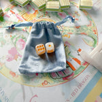 Empress Pearlescent Mahjong Dice - The Pink Pineapple 850