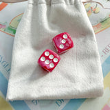 Empress Pink Mahjong Dice - The Pink Pineapple 850