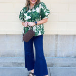 [Entro] Forest Floral Blouse - The Pink Pineapple 850