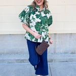 [Entro] Forest Floral Blouse - The Pink Pineapple 850