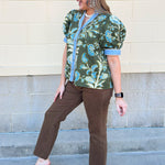 [Entro] Wildflower Lane Blouse - The Pink Pineapple 850