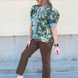 [Entro] Wildflower Lane Blouse - The Pink Pineapple 850