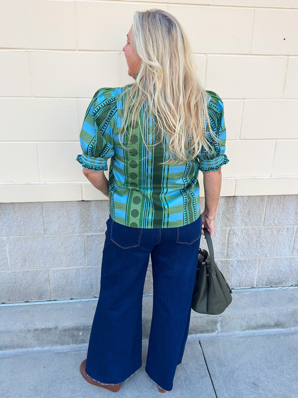 [Entro] Willow Embroidered Blouse - The Pink Pineapple 850