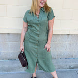 Eucalyptus Maxi Dress - The Pink Pineapple 850