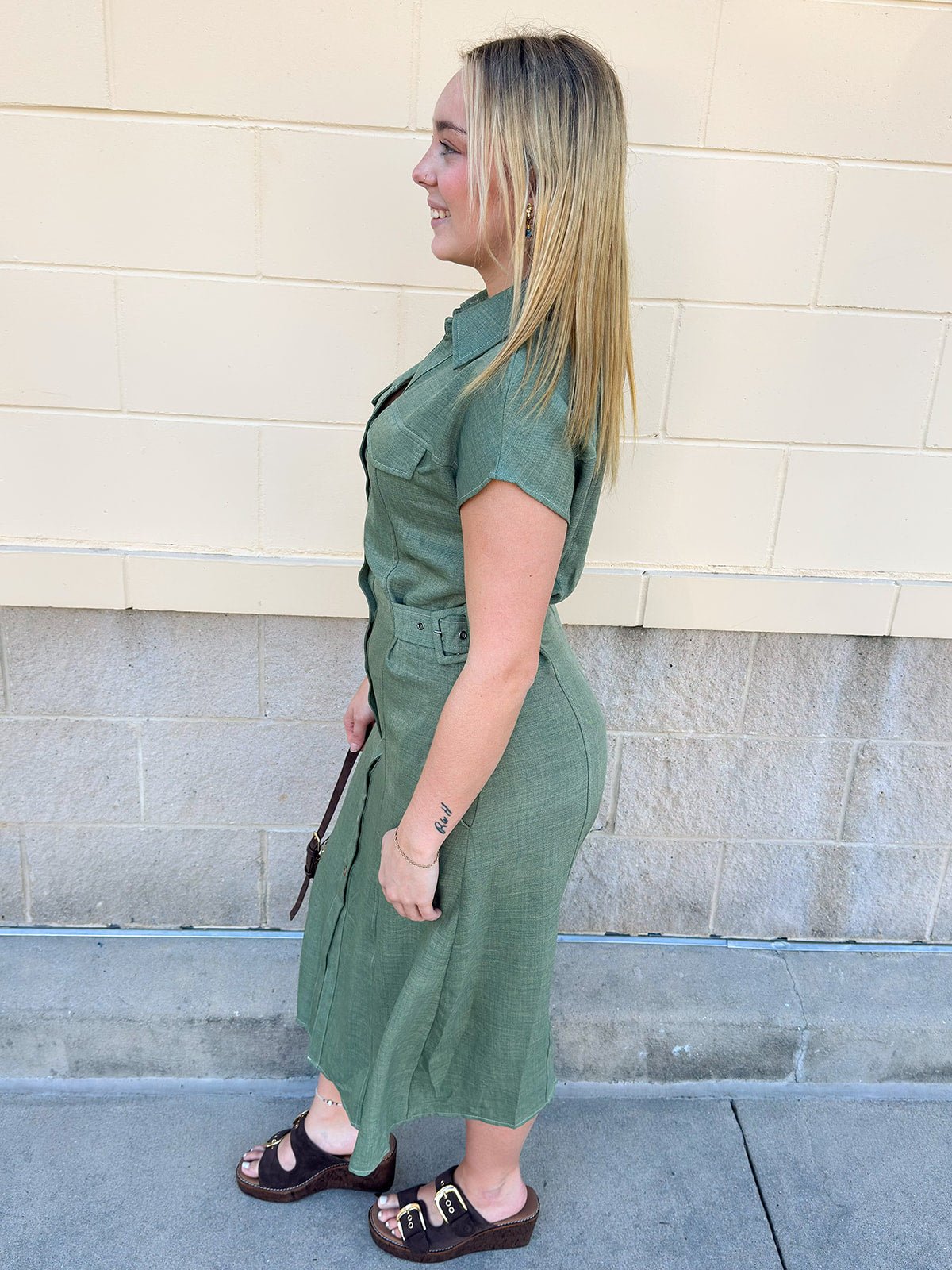 Eucalyptus Maxi Dress - The Pink Pineapple 850