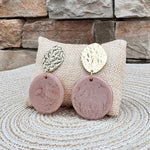 Evening Chic Gold Taupe Earrings - The Pink Pineapple 850