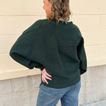 Evergreen Charm Bow Cardigan - The Pink Pineapple 850