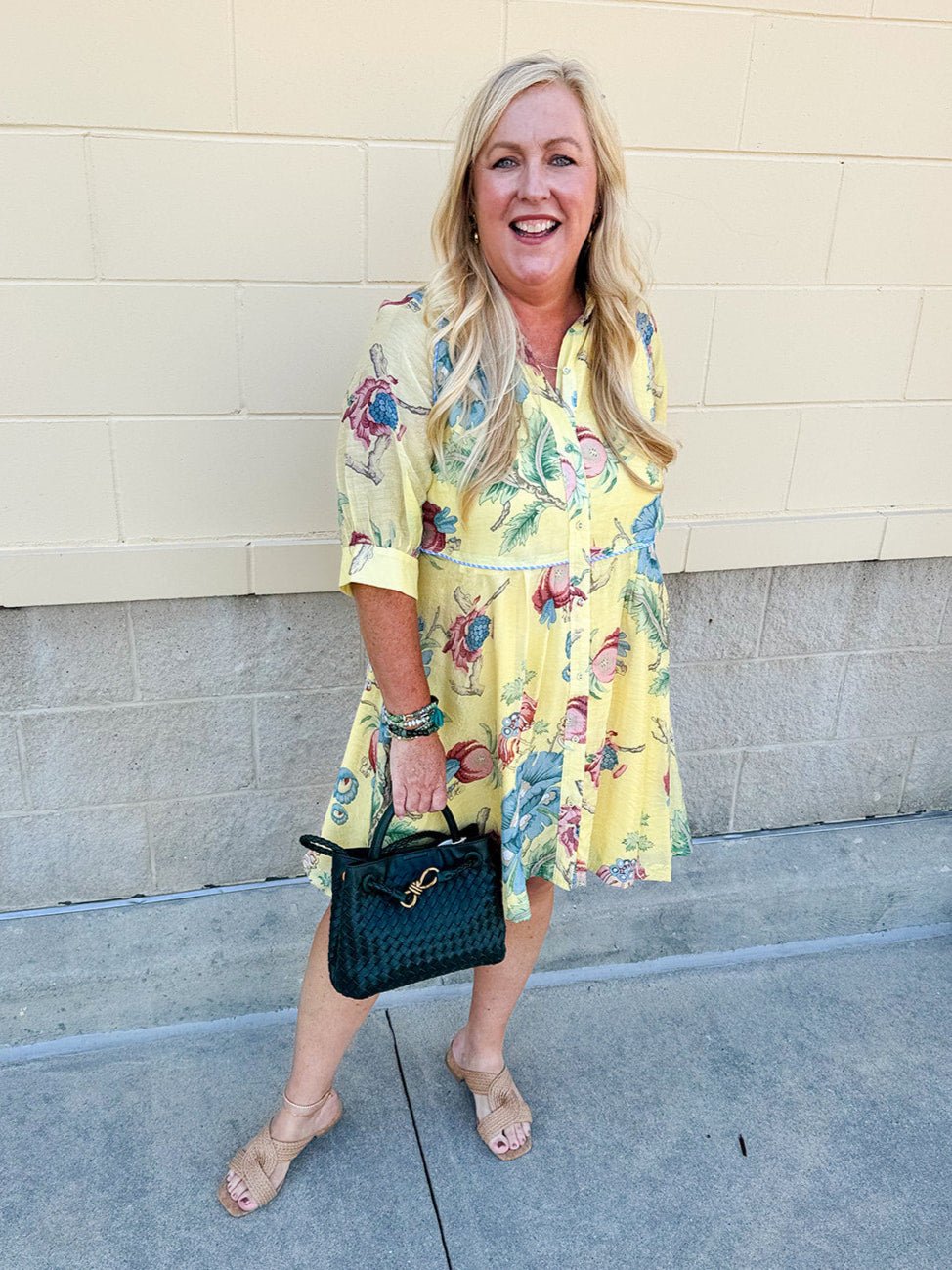 Evergreen Escape Woven Crossbody in Forest Green - The Pink Pineapple 850