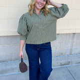 Evergreen Lane Blouse - The Pink Pineapple 850