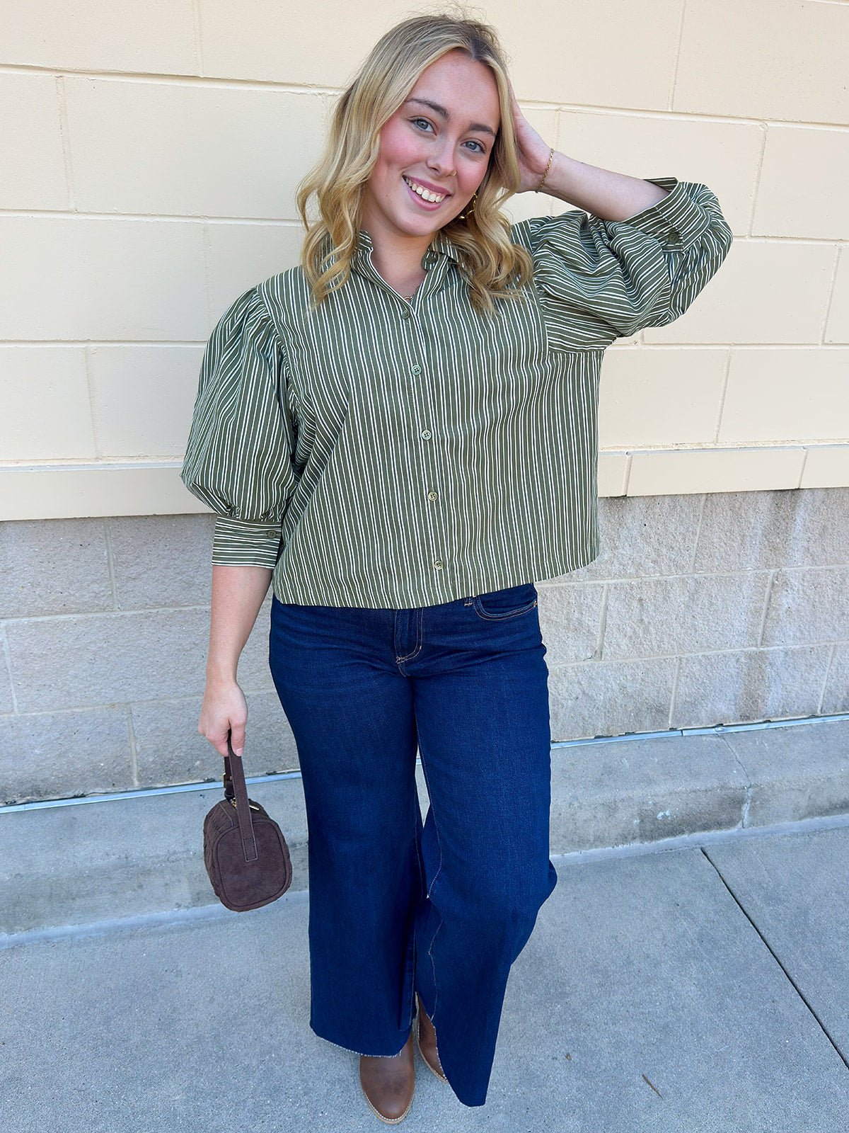 Evergreen Lane Blouse - The Pink Pineapple 850