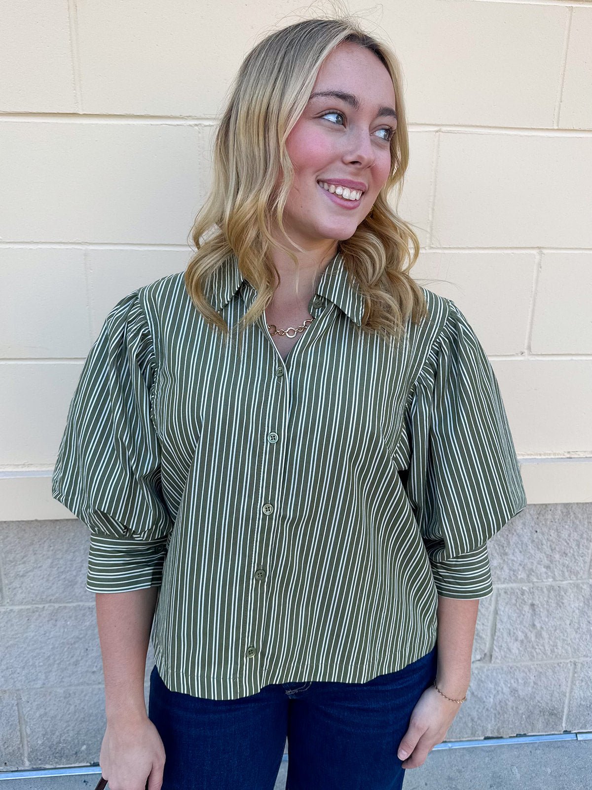 Evergreen Lane Blouse - The Pink Pineapple 850