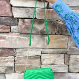 Evergreen Luxe Quilted Crossbody - The Pink Pineapple 850