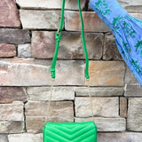 Evergreen Luxe Quilted Crossbody - The Pink Pineapple 850