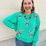 Evergreen Pearl Christmas Tree Dangle Earrings - The Pink Pineapple 850