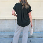 Evergreen Texture Top - The Pink Pineapple 850