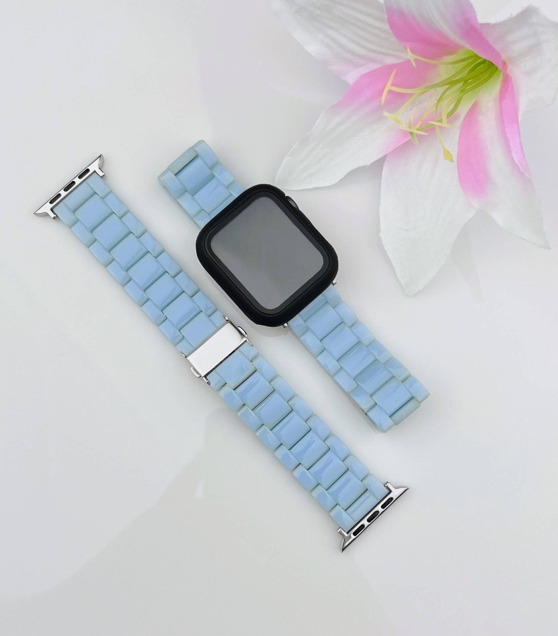 Everyday Resin Watch Band - The Pink Pineapple 850