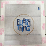 Everything Mini Canvas – Blue - The Pink Pineapple 850