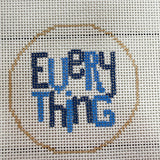 Everything Mini Canvas – Blue - The Pink Pineapple 850