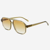 [Freyrs] Billie Unisex Aviator Sunglasses in Olive
