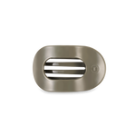 TELETIES small flat round hair clip in sage green Sage It Ain’t So design.