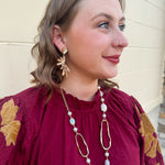 Fall Francesca Drops in Bronze - The Pink Pineapple 850