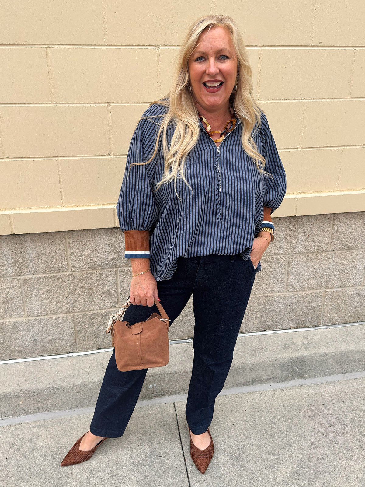 Fall Oasis Long Sleeve Top - The Pink Pineapple 850