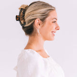 [TELETIES] Open Hair Clip – Large Tortoise