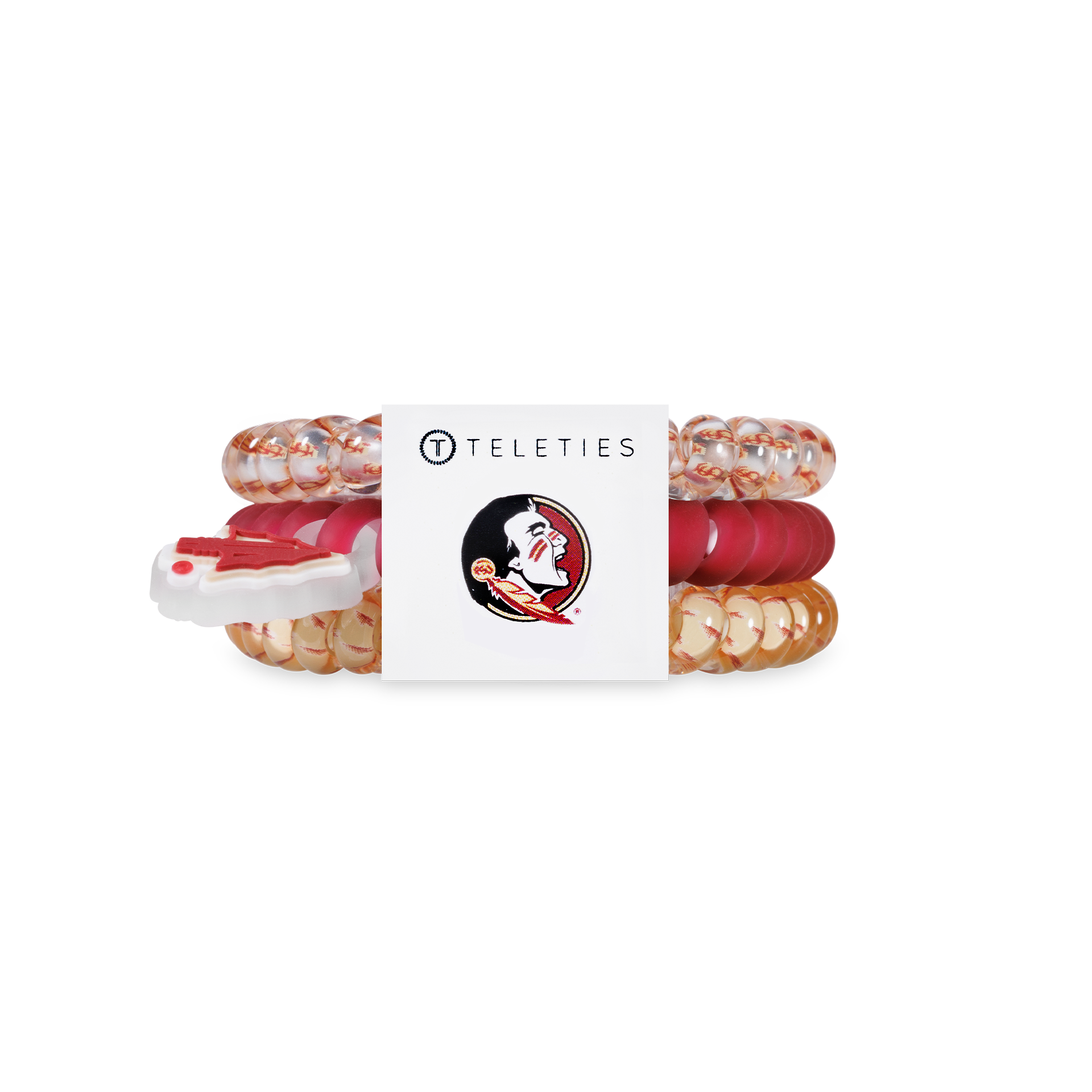 Spiral Hair Coils | Small | Go Noles! Hair Ties