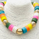 Spring Wafer Candy Necklace