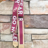 Fear the Spear Reversible FSU Purse Strap - The Pink Pineapple 850