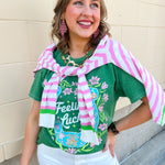 Feelin' Lucky Horseshoe Tee - The Pink Pineapple 850