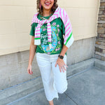 Feelin' Lucky Horseshoe Tee - The Pink Pineapple 850