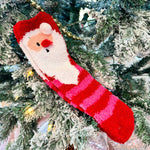 Festive Fluffy Socks - The Pink Pineapple 850