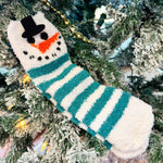 Festive Fluffy Socks - The Pink Pineapple 850