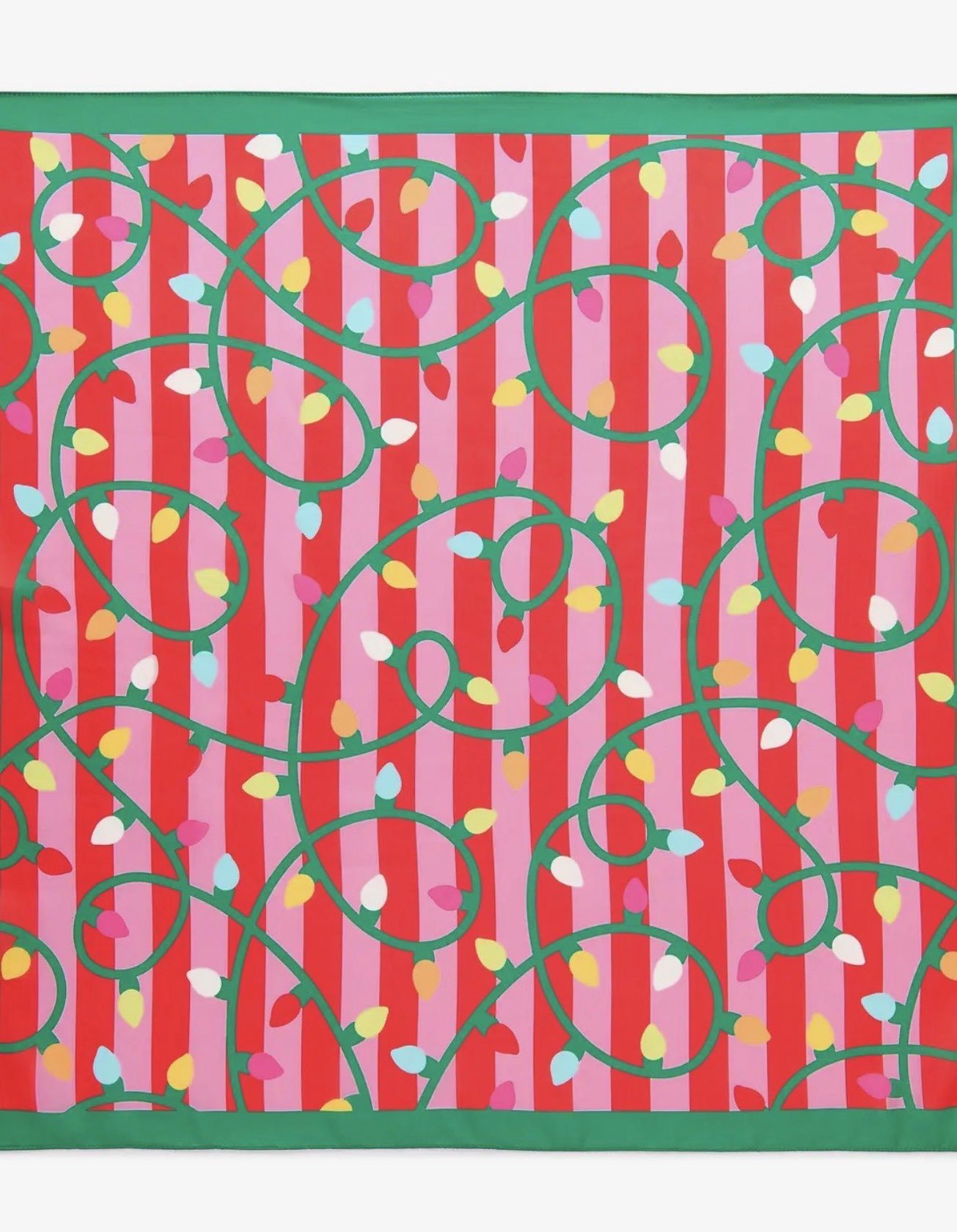Festive Lights Square Scarf - The Pink Pineapple 850