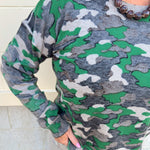 Field Day Camo Sweatshirt - The Pink Pineapple 850
