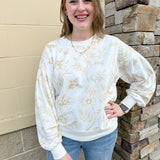 {FINAL SALE} Afternoon Escape French Terry Top - The Pink Pineapple 850