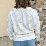 {FINAL SALE} Afternoon Escape French Terry Top - The Pink Pineapple 850