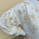 {FINAL SALE} Afternoon Escape French Terry Top - The Pink Pineapple 850