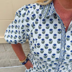 {FINAL SALE} Bluebell Lane Puff Sleeve Dress - The Pink Pineapple 850