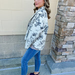 {FINAL SALE} Bodega Babe Floral Jacket - The Pink Pineapple 850