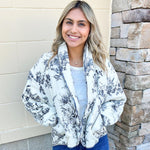 {FINAL SALE} Bodega Babe Floral Jacket - The Pink Pineapple 850