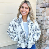 {FINAL SALE} Bodega Babe Floral Jacket - The Pink Pineapple 850