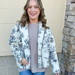 {FINAL SALE} Bodega Babe Floral Jacket - The Pink Pineapple 850