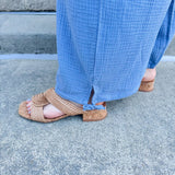 {FINAL SALE} Breezy Bay Wide Leg Blue Pants - The Pink Pineapple 850