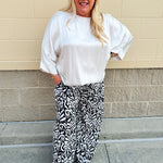 {FINAL SALE} Bungalow Living Drawstring Pants {Made in Italy} - The Pink Pineapple 850