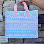 {FINAL SALE} Bunny Trail Reusable Gift Bag Medium - The Pink Pineapple 850