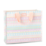 {FINAL SALE} Bunny Trail Reusable Gift Bag Medium - The Pink Pineapple 850