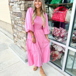 {FINAL SALE} Charm & Charisma Tier Maxi Dress - The Pink Pineapple 850