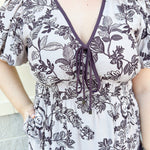 {FINAL SALE} Cider Toasting Tiered Midi Dress - The Pink Pineapple 850